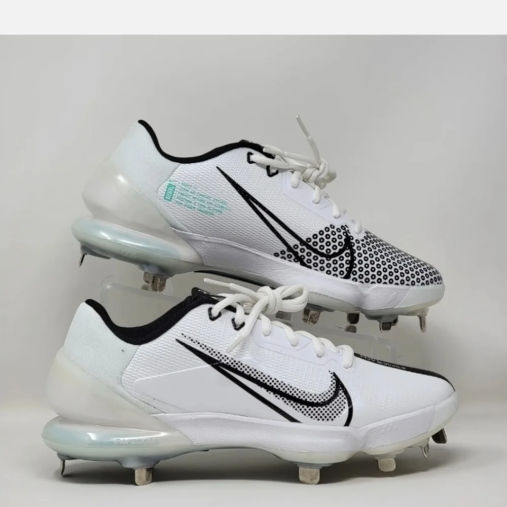 Nike Force Zoom Trout 7 Men Pro Baseball Cleats CQ7224 101 White/Black New Multi